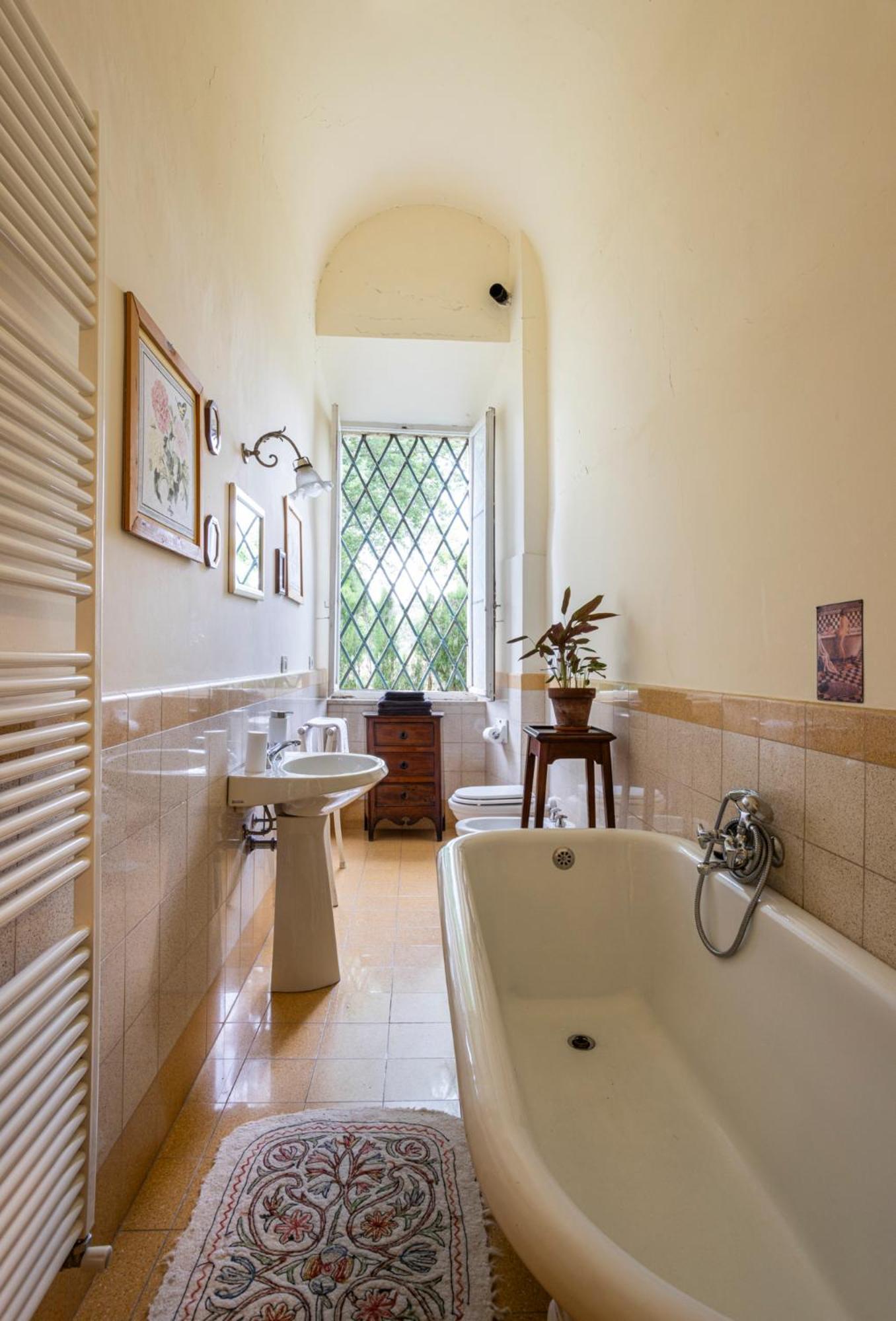Entire Private Floor In An 1800S Frescoed Villa With Historic Park - Villa Mastrangelo Colli del Tronto Esterno foto