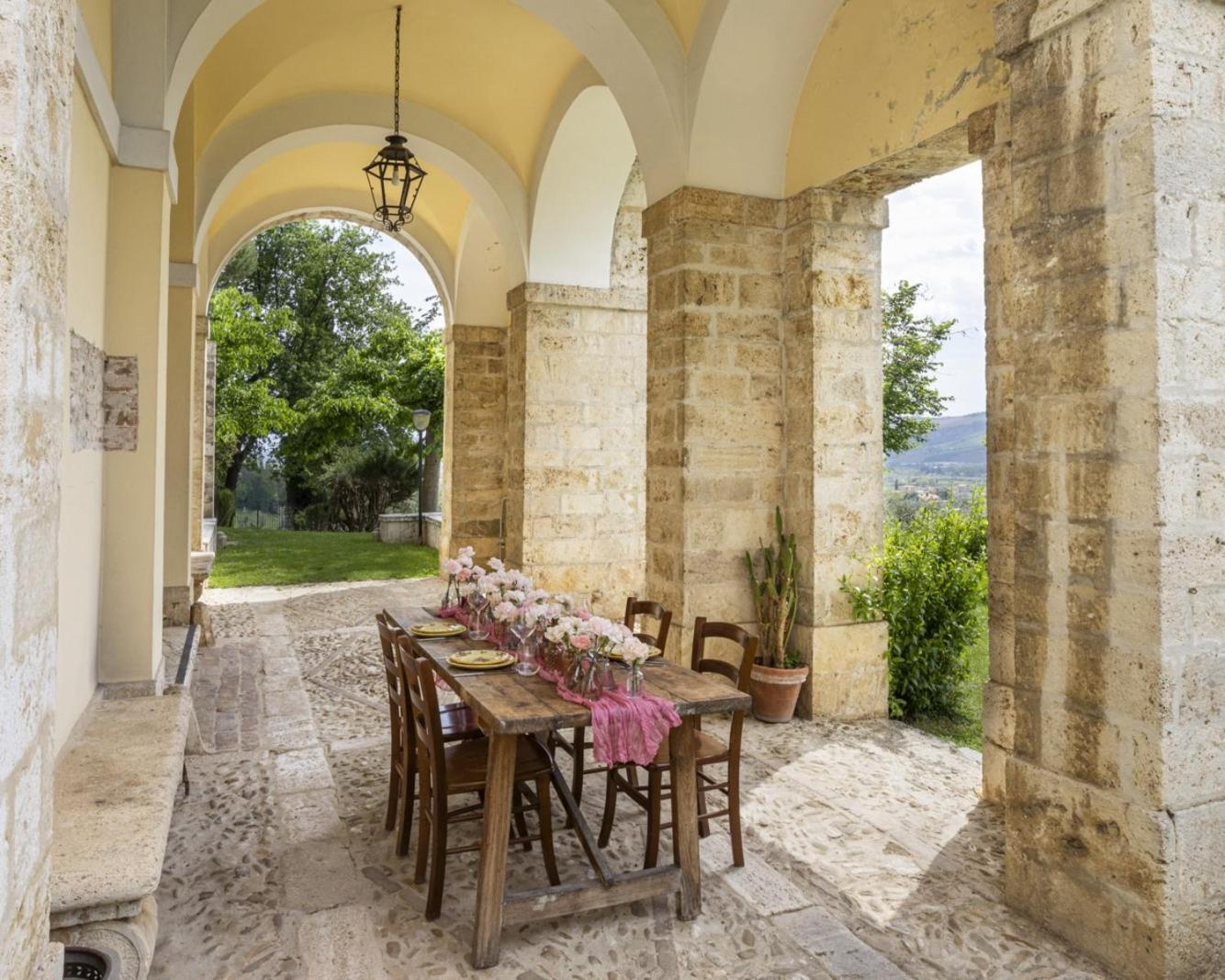 Entire Private Floor In An 1800S Frescoed Villa With Historic Park - Villa Mastrangelo Colli del Tronto Esterno foto
