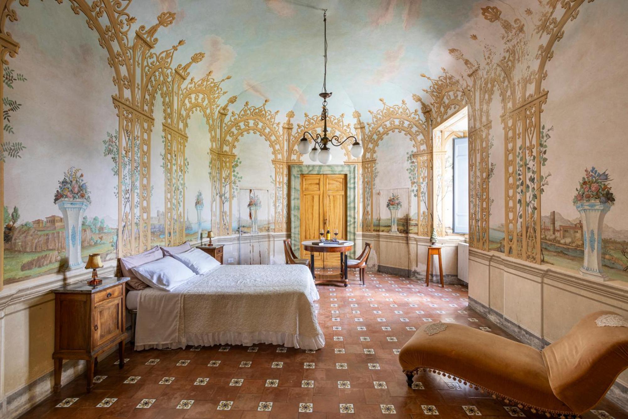 Entire Private Floor In An 1800S Frescoed Villa With Historic Park - Villa Mastrangelo Colli del Tronto Esterno foto
